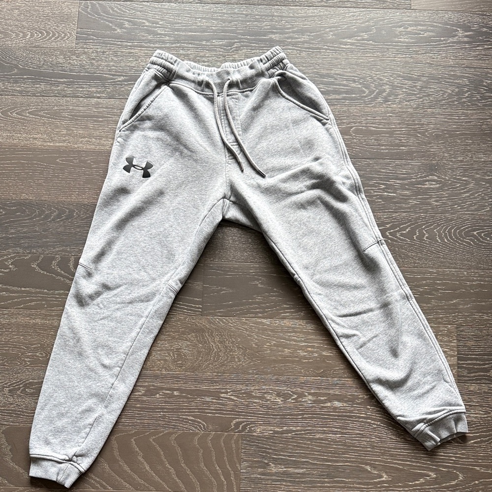 Under Armour Men's Gray Rival Joggers